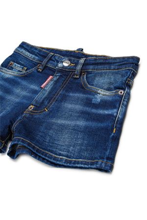Dark blue denim shorts DSQUARED KIDS | DQ0787D0AFSDQ01